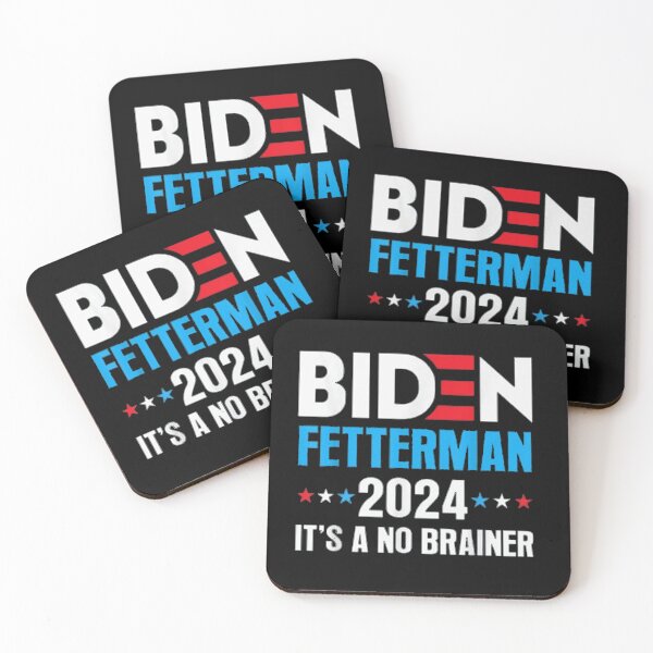 Item preview, Funny Biden Fetterman 2024 It's a No Brainer Political designed and sold by BalaArt.