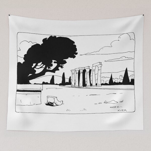 Item preview, Temple of Zeus designed and sold by flaroh.