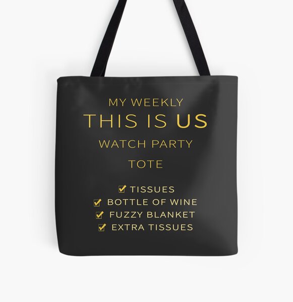 My Weekly This Is Us Watch Party Tote All Over Print Tote Bag