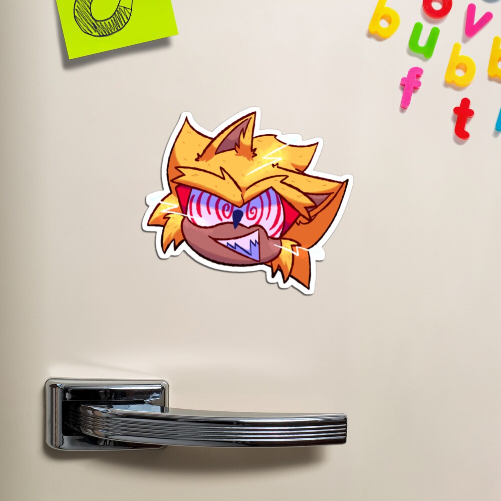 Fleetway Super Sonic Headshot Magnet for Sale by PH4NT4SM