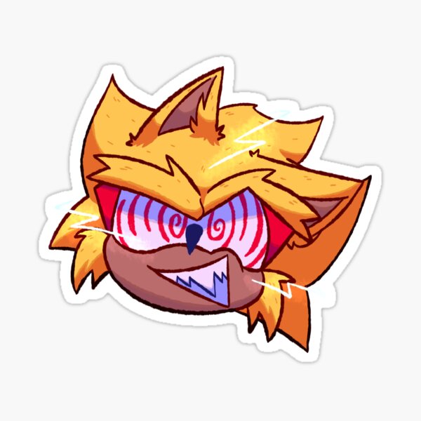 Fleetway Super Sonic Headshot Sticker for Sale by PH4NT4SM