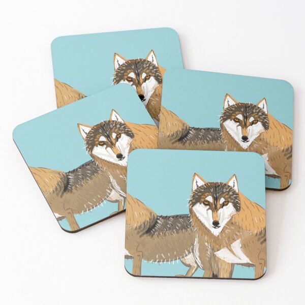 Item preview, European Grey wolf designed and sold by belettelepink.