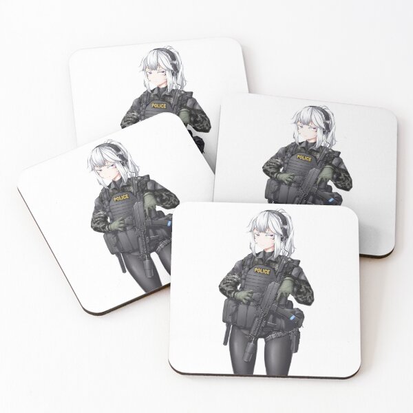 Item preview, Police Anime Girl designed and sold by kittiescuties.