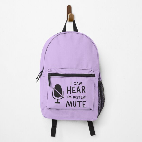 Item preview, Non Verbal I can HEAR im just on MUTE -lilac designed and sold by PocketPuzzle.