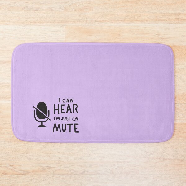 Item preview, Non Verbal I can HEAR im just on MUTE -lilac designed and sold by PocketPuzzle.