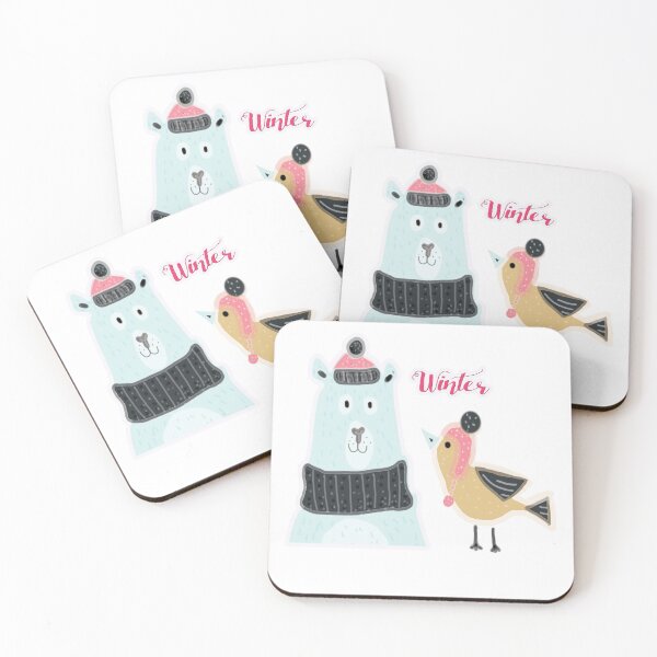 Item preview, winter friends designed and sold by LaGabyGaArts.