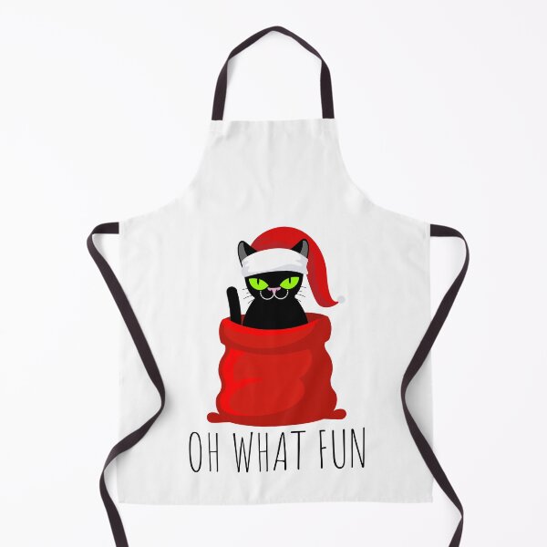 Item preview, Oh what fun, funny grumpy christmas cat designed and sold by reka88.