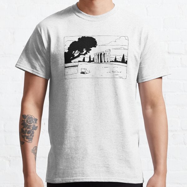Vista previa del artículo con la obra «Templo de Zeus», diseñado y vendido por flaroh.