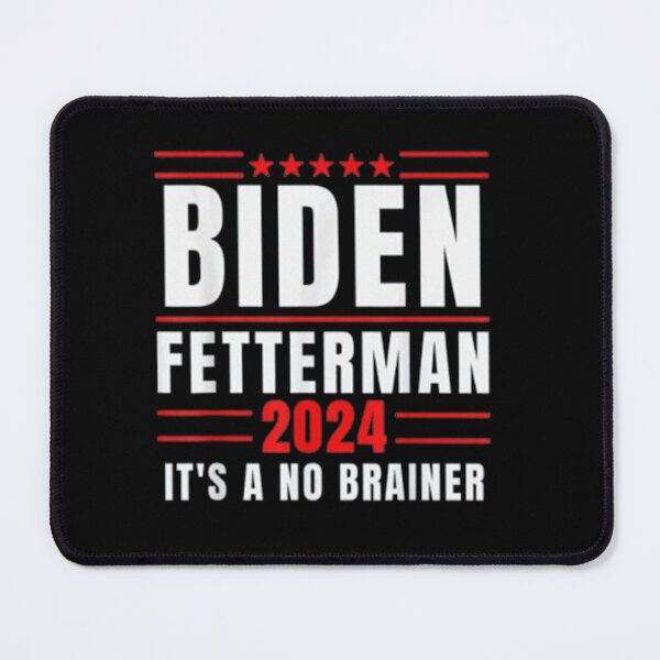 Item preview, Biden Fetterman 2024 It's A No Brainer Political Humor designed and sold by BalaArt.