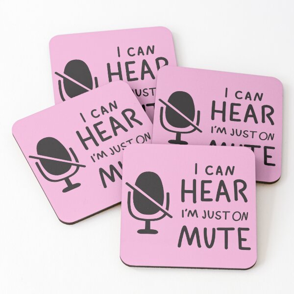 Item preview, Copy of Non Verbal I can HEAR im just on MUTE -pink designed and sold by PocketPuzzle.