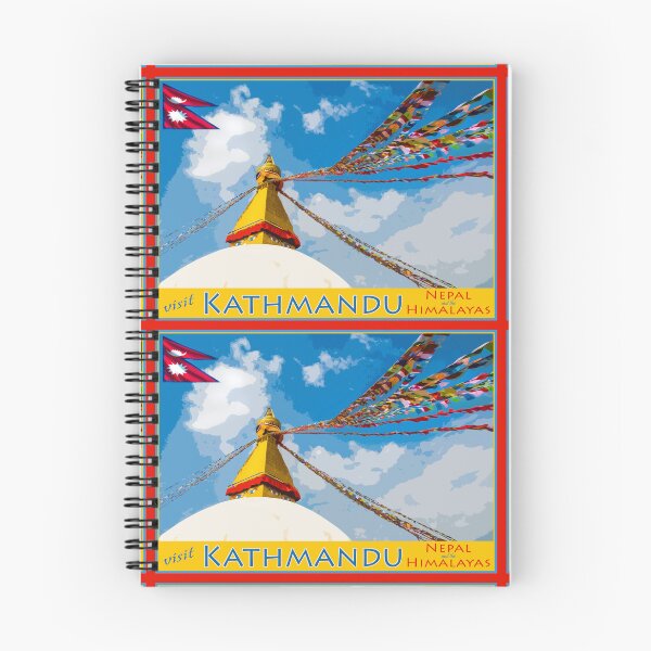 Item preview, visit Kathmandu poster designed and sold by Geoff Shoults.