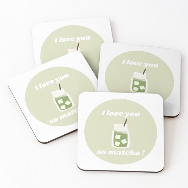 Item preview, I Love you so matcha designed and sold by ArtAndDesignA.