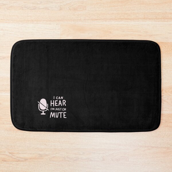 Item preview, Copy of Copy of Non Verbal I can HEAR im just on MUTE -black designed and sold by PocketPuzzle.