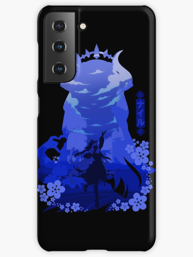 GENSHIN IMPACT NILOU NEGATIVE SPACE Samsung Galaxy Phone Case