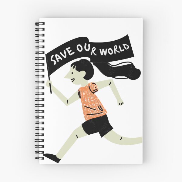 Item preview, Save our world running girl designed and sold by Beautyqueens Beautys.