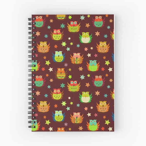 Item preview, Colorful Owls Cartoon Drawing Pattern for Kids designed and sold by deepakrode7.