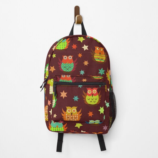 Item preview, Colorful Owls Cartoon Drawing Pattern for Kids designed and sold by deepakrode7.