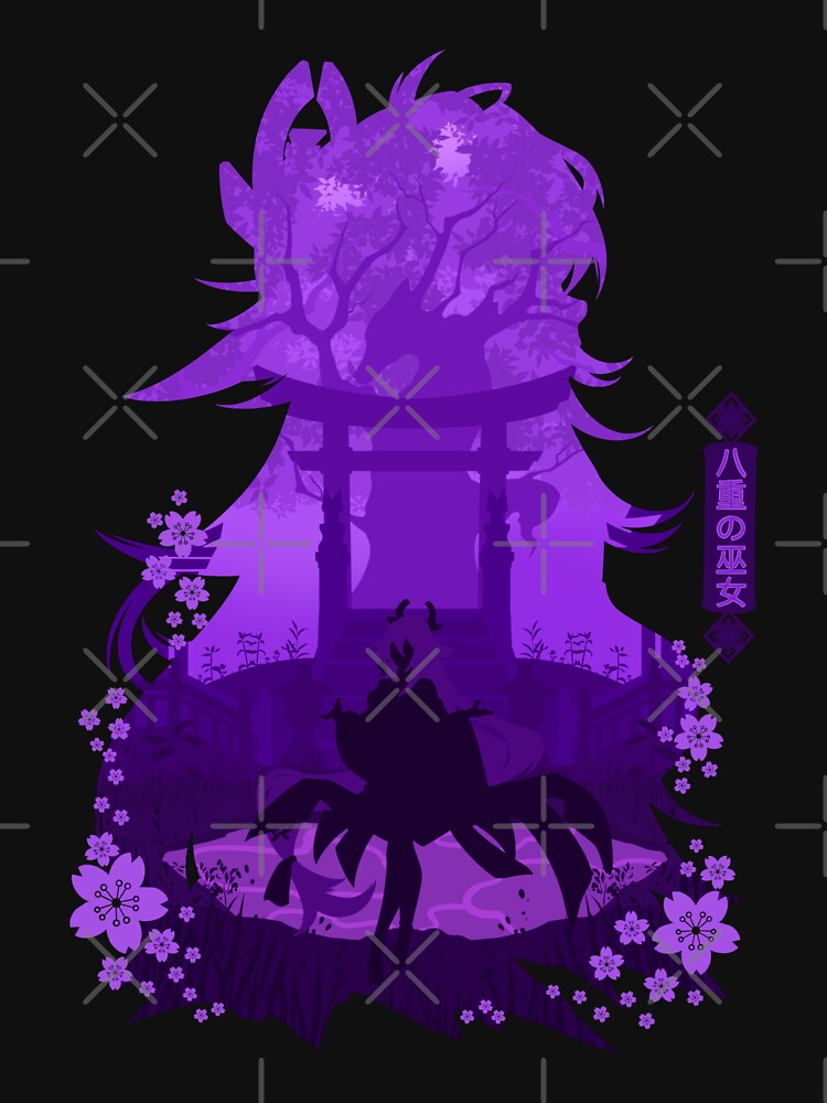 GENSHIN IMPACT KAMISATO AYATO NEGATIVE SPACE Kids T-Shirt for Sale by  Minami14R