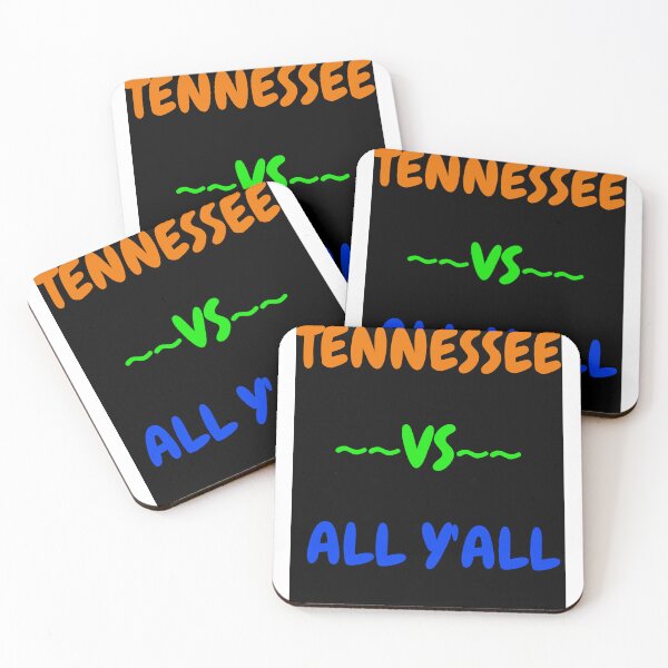 Item preview, Tennessee Vs. All Y’all Sports Weathered Vintage Southern Essential T-Shirt designed and sold by elhafidshop.