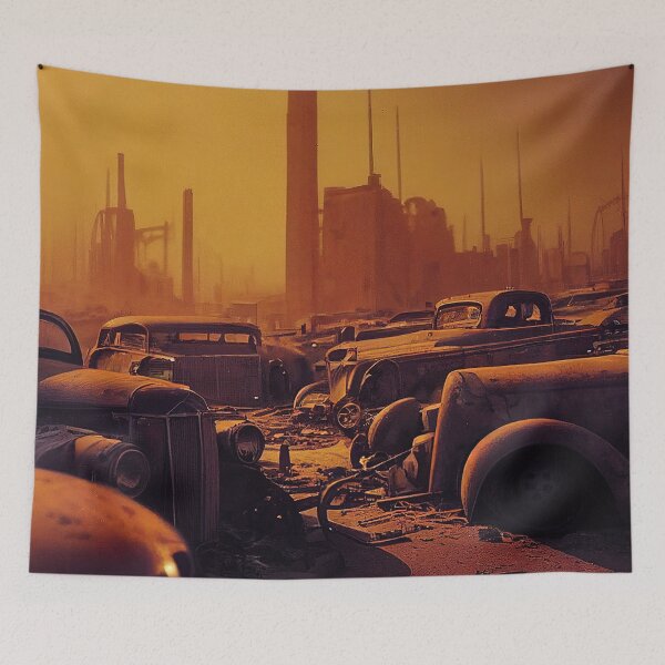 Item preview, Hot Rod in a Postapocalyptic World, a perfect gift for all American Hot Rod fans #17 designed and sold by RodZnRoll.