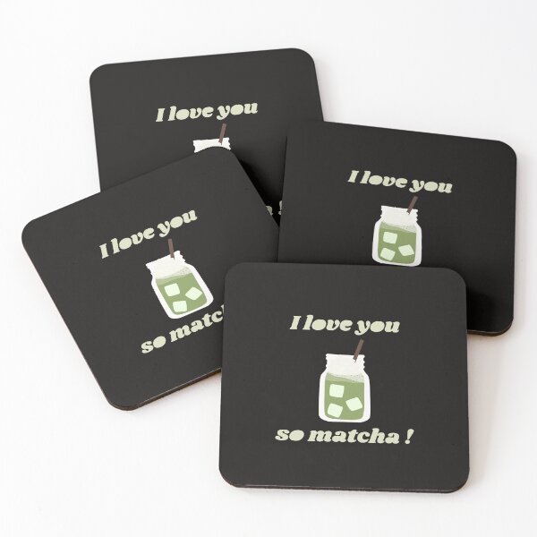 Item preview, I Love you so matcha designed and sold by ArtAndDesignA.