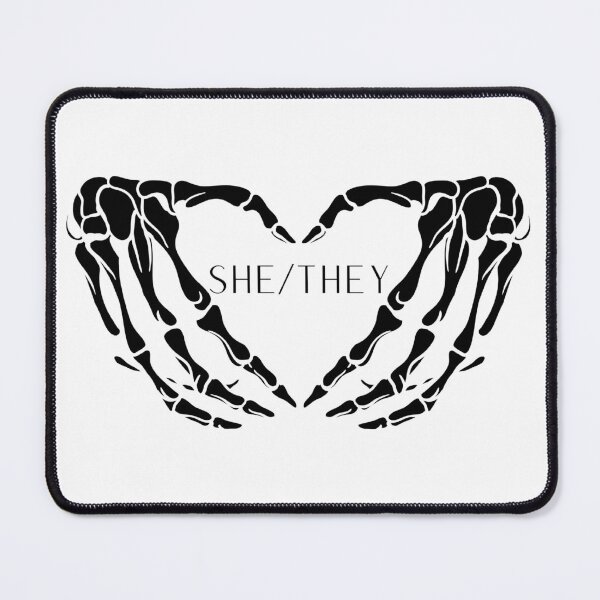 Item preview, Gothic Pronouns She/They designed and sold by Emmyjeangenie.