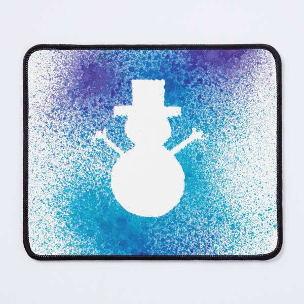 Item preview, Ink Splatter Snowman Silhouette designed and sold by Sketchypenface.