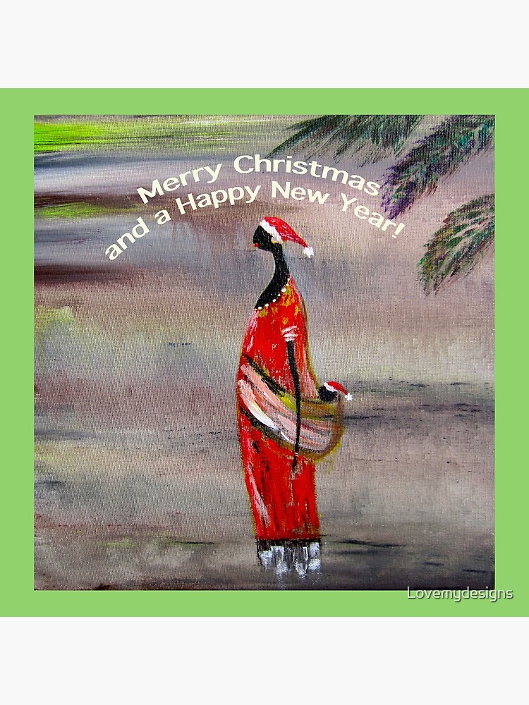 Funny Christmas design. Ghana Xmas by Lovemydesigns