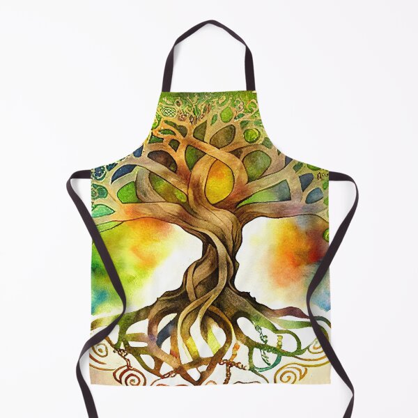 Item preview, Celtic Tree of Life Watercolor Pagan Ancient Rustic Background designed and sold by CGSGraphics.