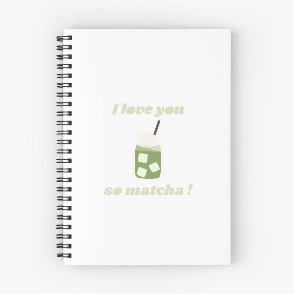 Item preview, I Love you so matcha designed and sold by ArtAndDesignA.