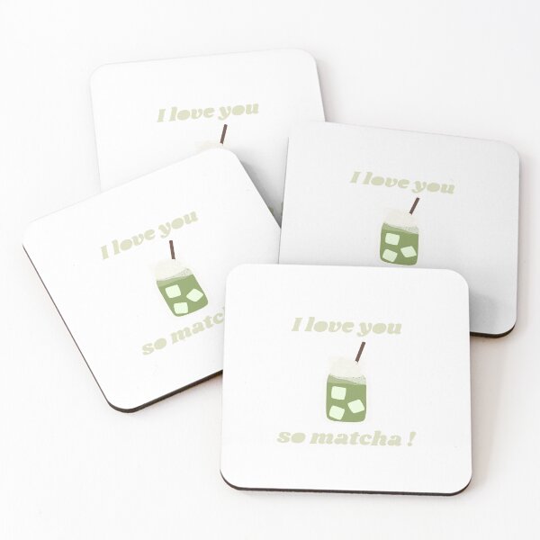Item preview, I Love you so matcha designed and sold by ArtAndDesignA.