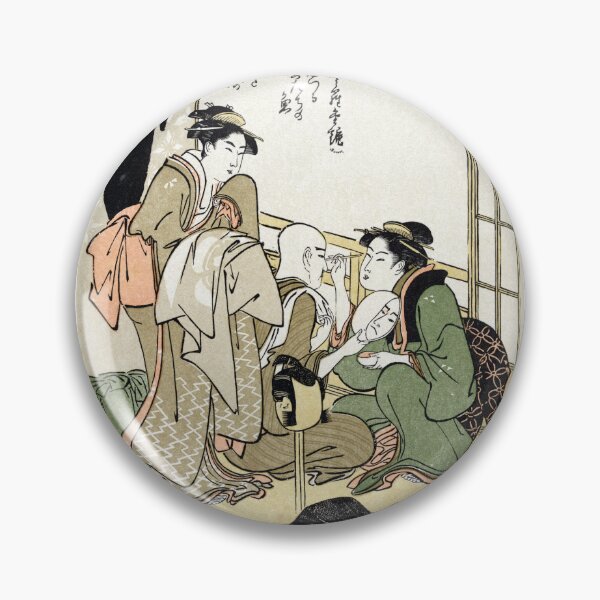 Item preview, 18th C. Japanese Actor Prepares for Stage designed and sold by historicimage.