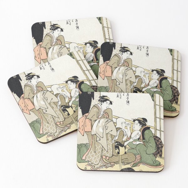 Item preview, 18th C. Japanese Actor Prepares for Stage designed and sold by historicimage.