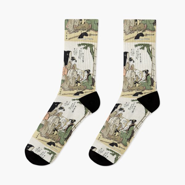 Item preview, 18th C. Japanese Actor Prepares for Stage designed and sold by historicimage.
