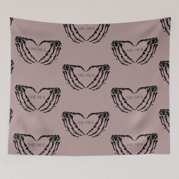 Item preview, Gothic Pronouns She/Her designed and sold by Emmyjeangenie.