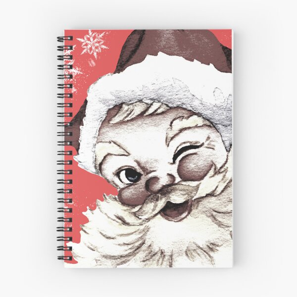 Item preview, Vintage Santa Claus with Snowflakes on Pink designed and sold by Coffee Lifestyle.