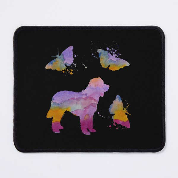 Item preview, Goldendoodle Art, Labradoodle, Dog Butterfly Art, Dogs And Butterflies designed and sold by BittenByErmines.