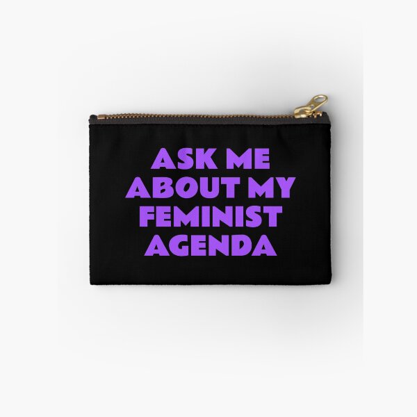 Item preview, ASK ME ABOUT MY FEMINIST AGENDA  designed and sold by Inspirationmotivation.