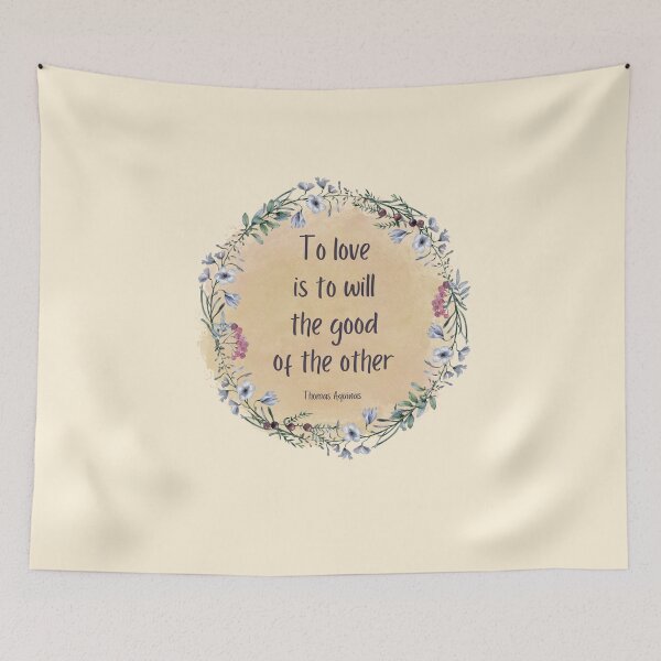 Item preview, Quotes of the Saints - To love is to will the good of the other - Thomas Aquinas designed and sold by THEARESTON.