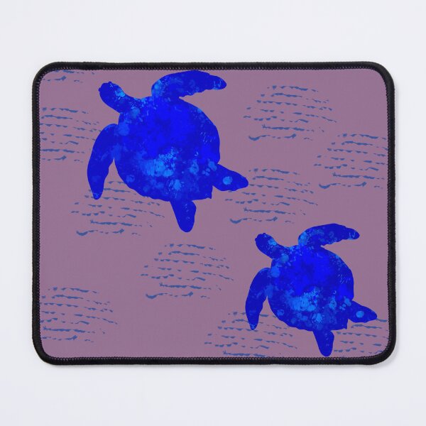 Item preview, Turtles in mauve designed and sold by Naked Drop.