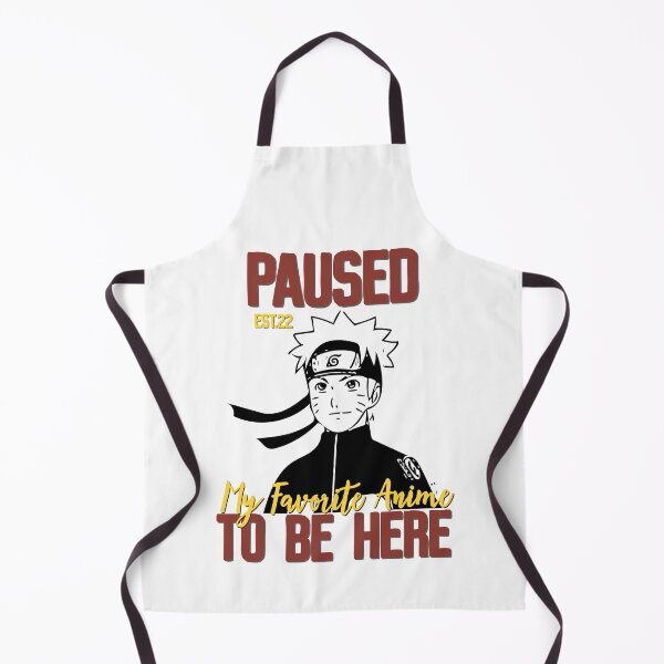 Item preview, PAUSED MY FAVORITE ANIME TO BE HERE designed and sold by GAADesignz.