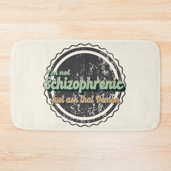 Item preview, I'm not schizophrenic just ask that demon meme  designed and sold by Lily Trenchard.