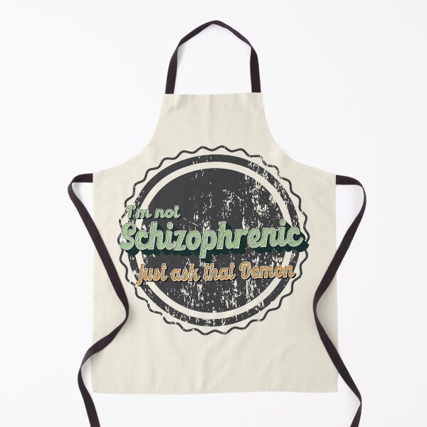 Item preview, I'm not schizophrenic just ask that demon meme designed and sold by Lily Trenchard.