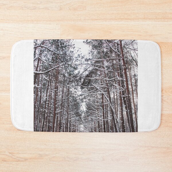 Item preview, Snowy forest in winter designed and sold by LuckyU3.