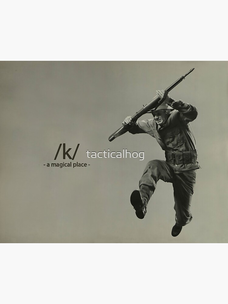 "4chan's /k/ "A magical place" *Background included*" Sticker for Sale