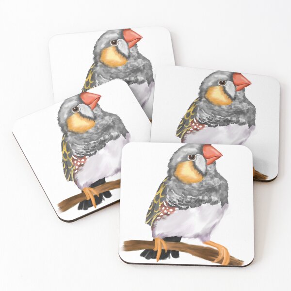 Item preview, Zebra Finch designed and sold by Bambiandbaby.