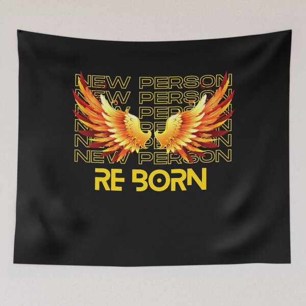 Item preview, RE-BORN AS NEW PERSON designed and sold by INKZ Store.