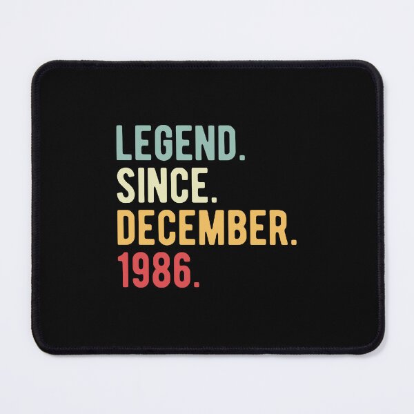 Item preview, Legend Since December 1986 36th Birthday designed and sold by StoreDay.
