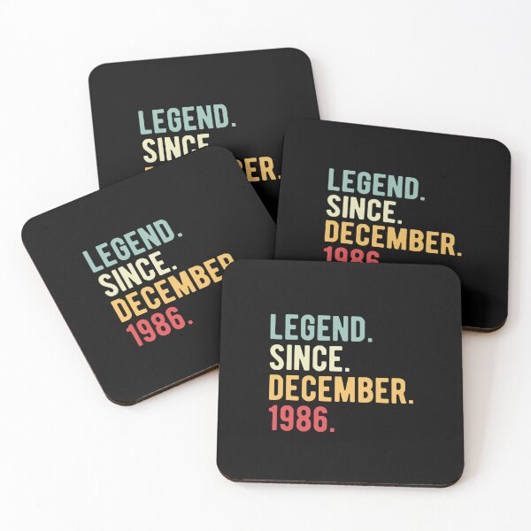 Item preview, Legend Since December 1986 36th Birthday designed and sold by StoreDay.
