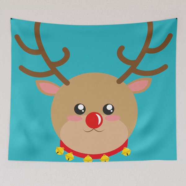 Item preview, christmas reindeer, rudolf designed and sold by yessebel.
